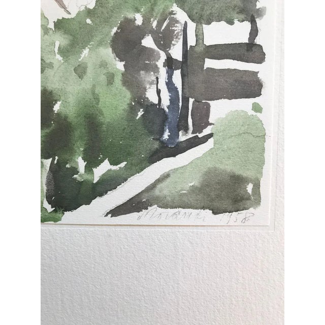 Landscape - Vintage Offset Print after Giorgio Morandi - 1973 1973 For Sale - Image 3 of 4