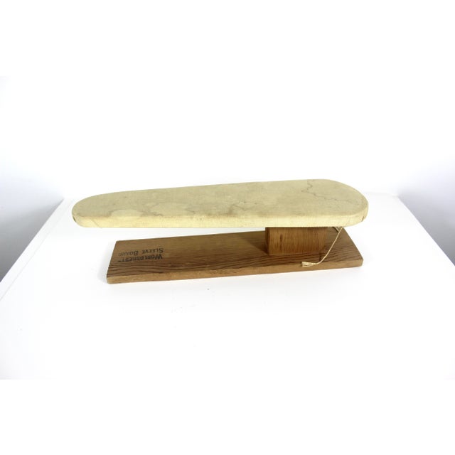 Vintage Wood Ironing Board For Sale - Image 4 of 8
