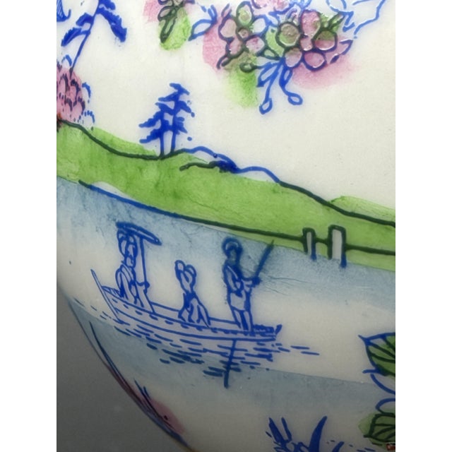 Blue Vintage Japanese Tea Service, Early 1900s, Set of 15 For Sale - Image 8 of 18