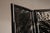 Italian Black-Painted Bamboo Folding Screen, 1970s For Sale - Image 13 of 14