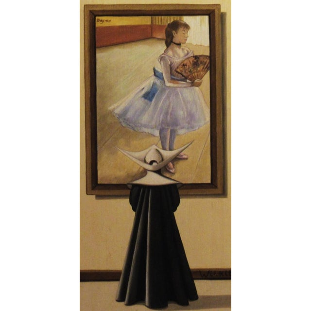 Joan Wilkie, Nuns at the Museum, Circa 1950 For Sale - Image 4 of 10