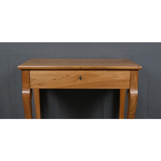 Brown Small Early 19th Century Restoration Walnut Console Table For Sale - Image 8 of 17