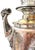 Antique Late 19th Century Silver-Plated Oil Lamp Converted to Table Lamp With Bird & Floral Decoration, 23" For Sale - Image 9 of 14