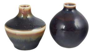 Small Vintage Stoneware Vases by Carl-Harry Stålhane for Rörstrand, Set of 2