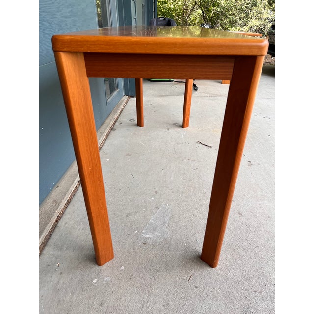 Vejle Stole & Møbelfabrik Vejle Stole & Møbelfabrik Danish Modern Teak Console Table — Made in Denmark, C. 1960s–70s For Sale - Image 4 of 6