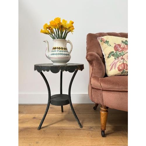 Scallop Edge Wine Table For Sale - Image 5 of 5