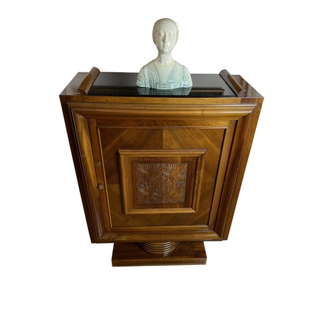 Vintage Art Deco Bar Cabinet, 1920s For Sale - Image 11 of 12