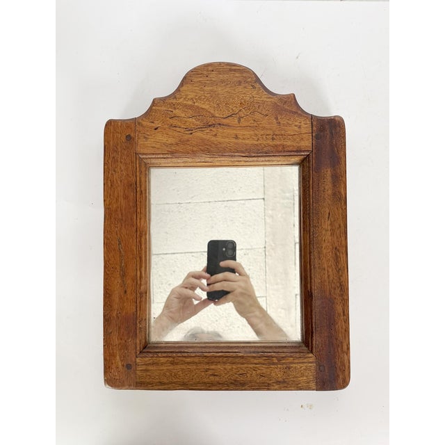 Wooden Mirror, France, 20th Century For Sale - Image 11 of 13