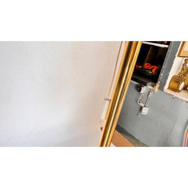 Large French Brass and Gilt Metal Fish Table Lamp, 1970s For Sale - Image 13 of 15