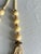 Ivory Vintage 1970s Bohemian Long Ivory Beaded Statement Necklace For Sale - Image 8 of 13