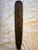 40" Hand-Carved Indonesian Wood Wall Mask - Elongated Balinese Tribal Foil-Accent Sculpture (39.5") For Sale In San Antonio - Image 6 of 6