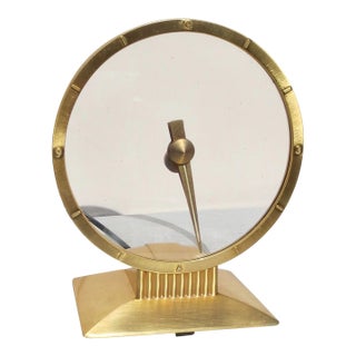 Mystery Clock/ Golden Hour Clock Circa 1950s For Sale