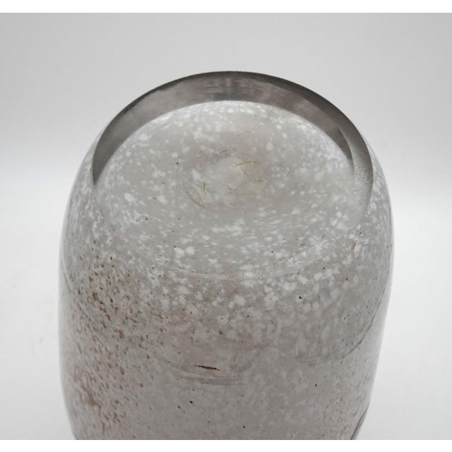 Art Deco Acid Etched Cameo Art Glass Vase from Legras, 1920s For Sale - Image 9 of 12