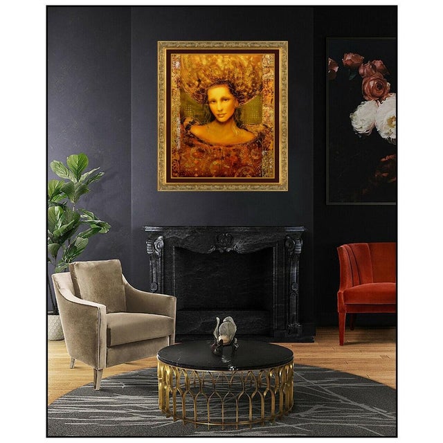 Message us to inquire about custom framing options! (Included for free with every purchase) Csaba Markus Authentic, Hand...