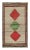 Beige 1950s Vintage Persian Tribal Runner in Beige With Green and Red Medallions by Rug & Kilim For Sale - Image 8 of 8
