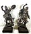Early 20th Century Pair of Bronzed Finish Spelter Figures of Gallic Warriors For Sale - Image 14 of 18