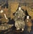 Antique Japanese Black Lacquered Chinoiserie Gilt Painted Jewelry Box For Sale - Image 13 of 16
