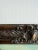 Early 20th Century Art Nouveau Reverse Painting, Mother-of-Pearl Inlay Scottish Highlands Cottage in Ornate Frame For Sale - Image 9 of 18