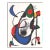 1975 Joan Miro Original Lithograph V2-11 Mourlot For Sale