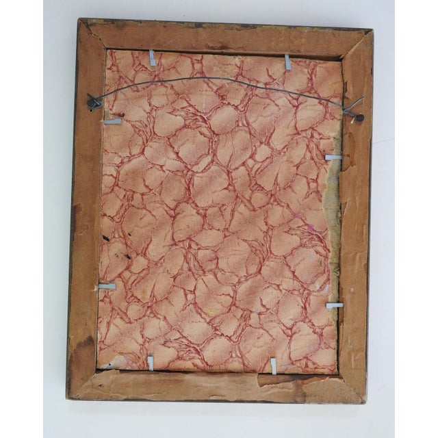 English Small Early 20th Century Plein Air Riverside Landscape Painting For Sale - Image 3 of 3