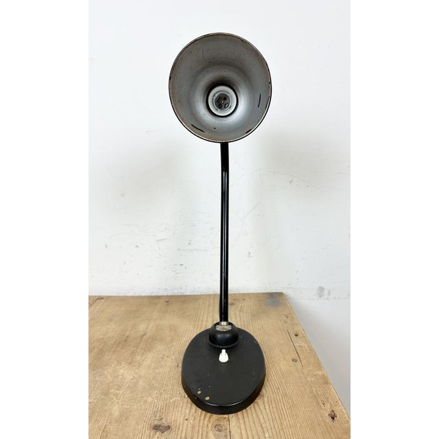 Vintage Black Table Lamp by Christian Dell for Bur Bunte & Remmler, 1930s For Sale - Image 10 of 18