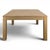 Wood Large Modern Square Table in Wood For Sale - Image 7 of 7