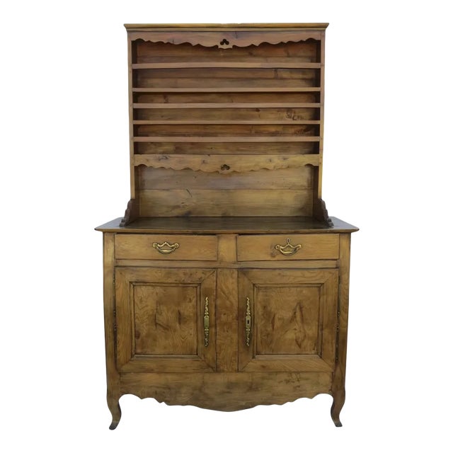 French Fruitwood Vaisselier Buffet c1840 For Sale