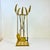 Maitland - Smith 1970s Vintage Hollywood Regency Boho Chic Brass Horn Fireplace Tools - Set of 5, After Maitland-Smith For Sale - Image 4 of 16
