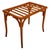Victorian Early 20th Century Light Stain Bent Beech Suitcase Baggage Rack For Sale - Image 3 of 7