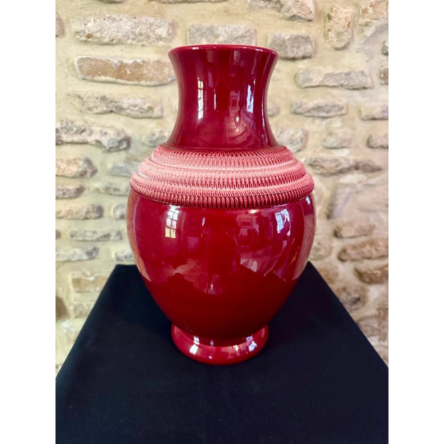 Vintage Vase by Pol Chambost, 1950s For Sale - Image 9 of 13
