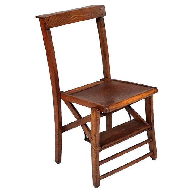 Art Nouveau Santo Antonio Cathedral Chair, 1910s For Sale