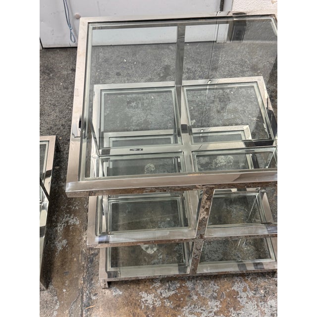 Williams-Sonoma Tribeca Side Tables, Pair For Sale - Image 10 of 12