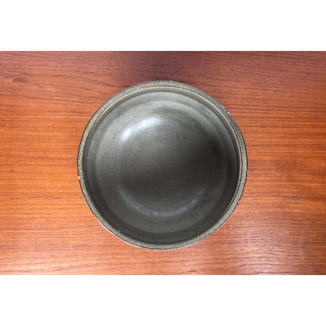 Mid-Century Modern Danish Studio Pottery Bowl from Sejer Keramik, 1960s For Sale - Image 4 of 14