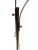 Dutch Chrome and Brown 2-Arm Globe Floor Lamp from Dijkstra For Sale - Image 6 of 7