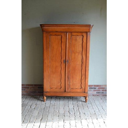 Biedermeier Cabinet in Oak For Sale - Image 10 of 10