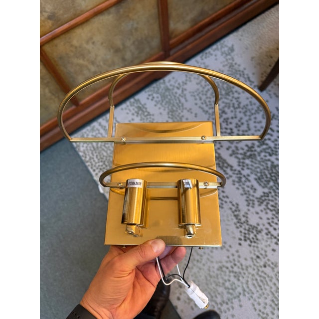 Glass Valley Lighting Ghiaccio Sconces, Pair For Sale - Image 7 of 12