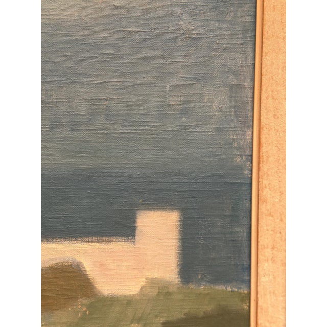 Bernhard Önstad, Utomlands, 1958, Oil Painting on Canvas, Framed For Sale - Image 8 of 10