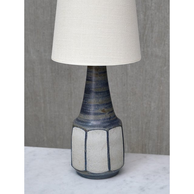 Mid-Century Modern Glazed Stoneware Table Lamp by Marianne Starck for Michael Andersen & Son, Denmark, 1960s For Sale - Image 3 of 10