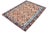 Contemporary 1990s Shabby Chic Kilim Beige Blue Wool Rug - 6'8" X 9'5" For Sale - Image 3 of 7