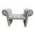 Vintage Roll Arm Bench, Reupholstered For Sale