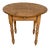 19th Spanish Country Pine Side Oval Side Table For Sale