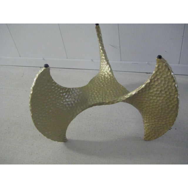 Mid-Century Modern Mid-Century . Propeller Table Hesterberg Style For Sale - Image 3 of 10