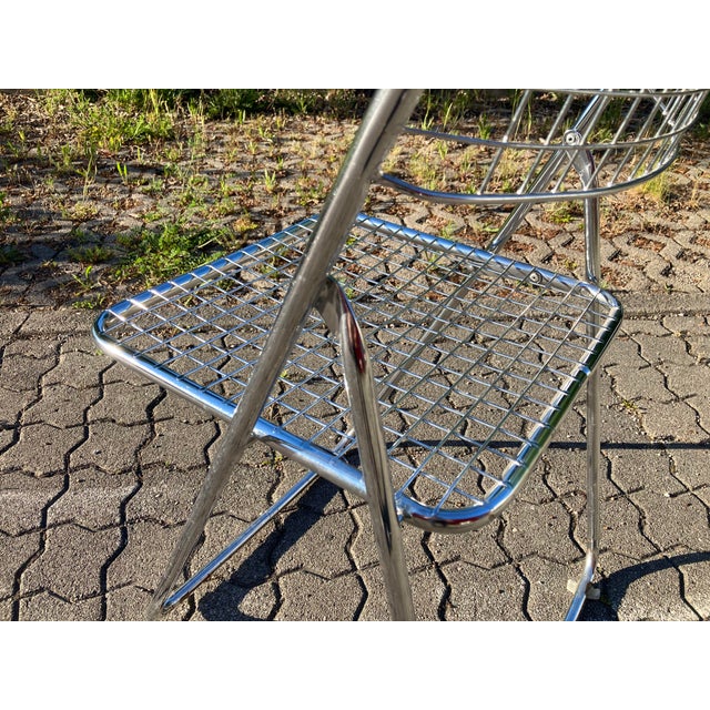 Vintage Model Rappen Folding Chairs by Niels Gammelgaard for Ikea, 1978, Set of 6 For Sale - Image 15 of 18