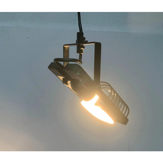 Mid-Century Italian Synthesis Suspension Cable Pendant by Ernesto Gismondi for Artemide For Sale - Image 6 of 18
