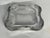 Large Antique Crystal Glass Ashtray Catchall For Sale - Image 4 of 5