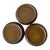 Chocolate 1960s Ceramano Epsilon West German Pottery Cups & Saucers by Karl Leutner – Set of 3 For Sale - Image 8 of 11