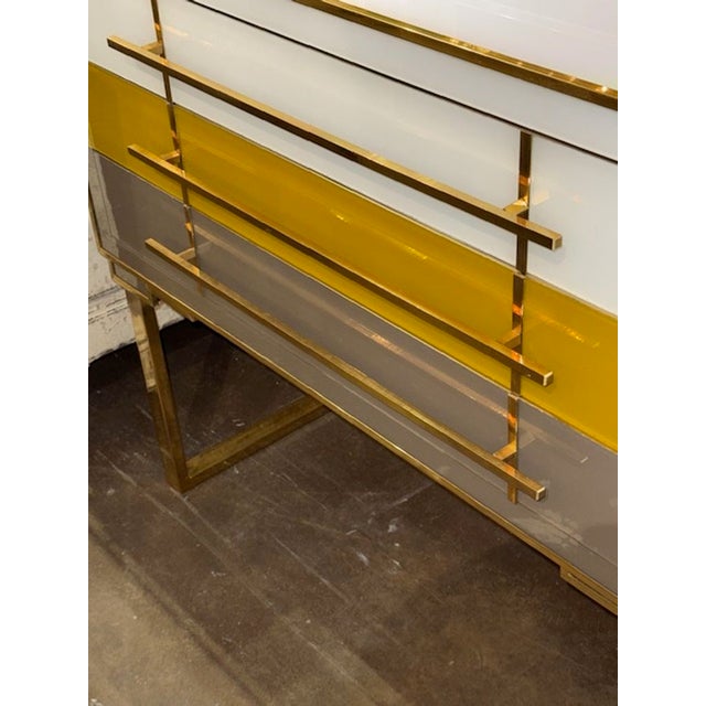 Murano Tri-Color Side Table For Sale In Dallas - Image 6 of 6