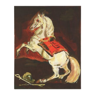 Karen Kilimnik the Sparkly Splendid Lippazanner at the Battle of Austerlitz, 2008 - Signed For Sale