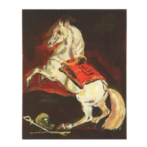 Karen Kilimnik the Sparkly Splendid Lippazanner at the Battle of Austerlitz, 2008 - Signed