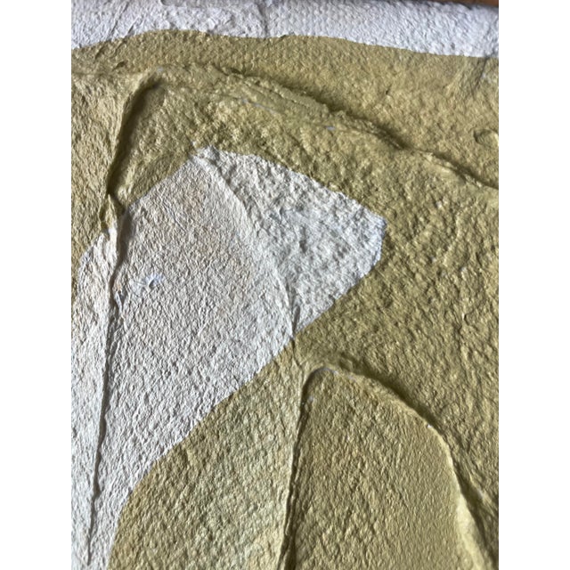 Contemporary 2026 "Paola" Abstract Minimalist Painting on Canvas by Artist r.k. Red For Sale - Image 3 of 3